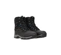 Mountain Warehouse Piste Basher Extreme Mens Snow Boots - Thinsulate Lined Shoes, Synthetic & Mesh Upper Footwear, IceLock Outsole - Best for Winter, Casual Walks Black 10 UK
