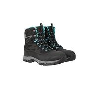 Mountain Warehouse Ultra Piste Basher II Womens Waterproof Snow Boots - Black - Black - Size: 6