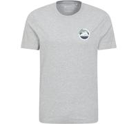 Mountain Warehouse Pitlochry Mountain Mens Cotton T-Shirt - Grey - Grey - Size: L