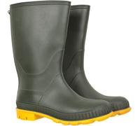 Mountain Warehouse Plain Kids Wellies - Green - Green - Size: 1