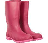 Mountain Warehouse Plain Kids Wellies - Pink - Pink - Size: 13