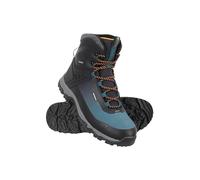 Mountain Warehouse Polar Ultra Mens Ice Grip Boots - Waterproof, IceLock Outsole, Thinsulate Lining, IsoDry, IsoTherm- Best for Winter Skiing, Sports, Walking & Outdoors Black Adult Shoe Size 10