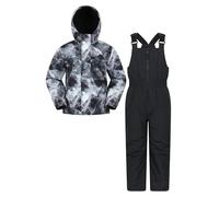 Mountain Warehouse Polar Zone Kids Jacket & Salopette Snow Set - Grey