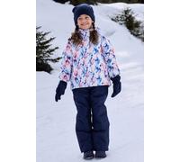 Mountain Warehouse Polar Zone Kids Jacket & Salopette Snow Set - Purple
