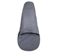 Mountain Warehouse Polycotton Mummy Sleeping Bag Liner Grey (One Size)