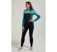 Mountain Warehouse Port Royal Womens 3-4mm Long Wetsuit - Black - Black - Size: 16-18