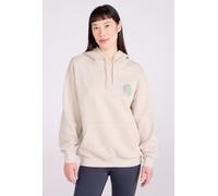 Mountain Warehouse Printed Mountain Collage Womens Relaxed Fit Hoodie - Beige - Beige - Size: 6