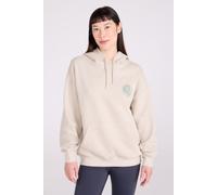 Mountain Warehouse Printed Mountain Collage Womens Relaxed Fit Hoodie In Beige