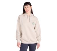 Mountain Warehouse Printed Mountain Collage Womens Relaxed Fit Hoodie In Beige -