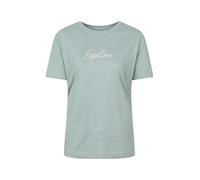 Mountain Warehouse Printed Womens Explore Relaxed Fit T-Shirt Light Khaki Women's Size 14