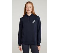 Mountain Warehouse Printed Womens Floating Feather Hoodie - Navy - Navy - Size: 18