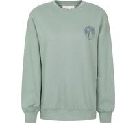 Mountain Warehouse Printed Womens Relaxed Fit Sweatshirt - Green - Green - Size: 20