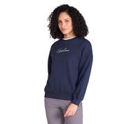 Mountain Warehouse Printed Womens Relaxed Fit Sweatshirt - Lightweight & Breathable Mislayer Shirt, Everyday Use - Spring Summer, Hiking, Walking & Outdoors Indigo Women's Size 10