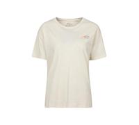 Mountain Warehouse Printed Womens Sea Circle Relaxed Fit T-Shirt - Beige - Beige - Size: 14