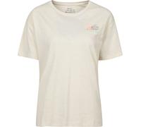 Mountain Warehouse Printed Womens Sea Circle Relaxed Fit T-Shirt - Beige - Beige - Size: 8