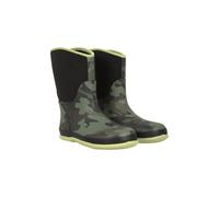 Mountain Warehouse Puddle Kids Mucker Boots - Waterproof, Easy To Clean Rain Boots - Autumn Winter, Hiking, Trekking, Outdoors & Walking Black Kids Shoe Size 11