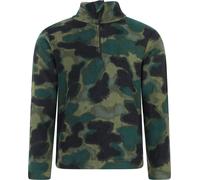 Mountain Warehouse Pursuit Printed Kids Half-Zip Fleece - Green - Green - Size: 7-8y