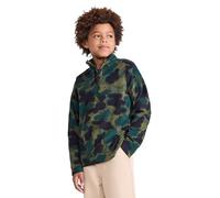 Mountain Warehouse Pursuit Printed Kids Hoodie - Microfleece, Anti-pill Pullover, Breathable Girls & Boys Sweatshirt - For Spring Summer, Camping & Outdoors Pale Green Kids Size 5-6 Years