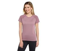 Mountain Warehouse Quick Dry Womens T-Shirt - Comfortable & Lightweight Ladies IsoCool Tee Shirt - Spring Summer, Walking, Holiday & Outdoors Dusky Purple Women's Size 14