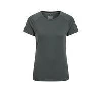 Mountain Warehouse Quick Dry Womens IsoCool T-Shirt Khaki 20 | Lightweight & Comfortable Ladies Tee to Keep Dry & Cool, Breathable & High-Wicking Short Sleeve Active Top for Summer, Travel