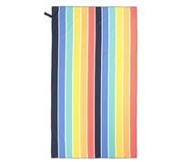 Mountain Warehouse Rainbow Microfibre Beach Towel - Multicoloured - Multicoloured - One Size