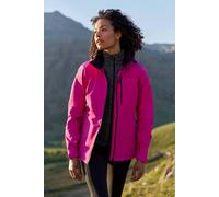 Mountain Warehouse 'rainforest' Breathable Mesh Lined Lightweight Waterproof Hood Jacket In Bright Pink Bright Pink 22