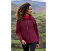 Mountain Warehouse 'rainforest' Breathable Mesh Lined Lightweight Waterproof Hood Jacket In Burgundy Burgundy 6