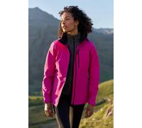 Mountain Warehouse Rainforest II Extreme Womens Waterproof Jacket - Bright Pink - Bright Pink - Size: 20