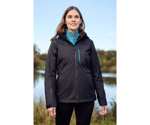 Mountain Warehouse Rainforest Women's Jacket Ladies Waterproof Hooded Rain Coat