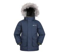 Mountain Warehouse Ranger Kids Parka Water Resistant Boys Girls Plain Jacket