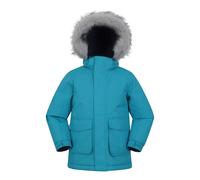 Mountain Warehouse Ranger Kids Parka Water Resistant Boys Girls Plain Jacket