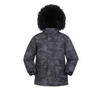 Mountain Warehouse Ranger Kids Parka Water Resistant Boys Girls Printed Jacket