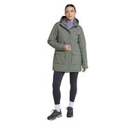 Mountain Warehouse Ranger Womens Water Resistant Padded Parka Jacket - PFC Free Breathable Coat with Padded Insulation - Autumn Winter Outdoors, Travelling & Hiking Khaki Women's Size 6
