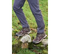 Mountain Warehouse Rapid Mens Waterproof Walking Boots - Rain Shoes Sturdy Grip, Eva Cushioned, Mesh Lined - For Spring Summer, Hiking, Camping in Wet Weather Brown Adult Shoe Size 8
