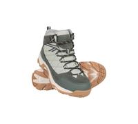 Mountain Warehouse Rapid Womens Waterproof Boots -Suede & Mesh Upper Walking Shoes, Durable Shoes, Rubber Outsole Ladies Hiking Boots - For Spring Summer, Camping Light Khaki Adult Shoe Size 5