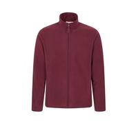 Mountain Warehouse Raso Mens Full Zip Fleece Dark Burgundy L