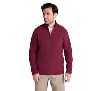 Mountain Warehouse Raso Mens Full Zip Fleece Dark Burgundy S