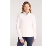 Mountain Warehouse Raso Womens Fleece - Soft Touch Ladies Sweater Top with Full Zip, Microfleece - Best for Spring Summer Daily Use, Outdoors & Travelling Beige Women's Size 10