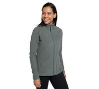 Mountain Warehouse Raso Womens Fleece - Soft Touch Ladies Sweater Top with Full Zip, Microfleece - Best for Daily Use, Outdoors & Travelling Khaki Women's Size 6