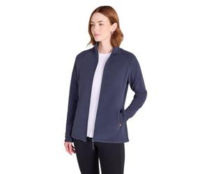 Mountain Warehouse Raso Womens Full Zip Fleece Jacket | Cosy & Soft Touch Ladies Sweater Top, Lightweight & Warm Microfleece with Easy Adjustable Hem, for Layering, Winter & Travel