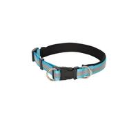 Mountain Warehouse Reflective Adjustable Fit Dog Collar Sturdy Lightweight Pet Accessory In Blue Blue One Size