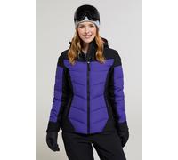 Mountain Warehouse Resort Womens Padded Ski Jacket - Snow Proof, IsoTherm, Breathable & Thermal Tested -30 °C Ladies Coat - Best for Winter, Skiing, Winter Sports Purple Women's Size 14