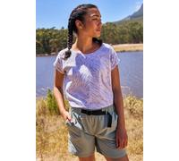 Mountain Warehouse Retreat Womens Slouch T-Shirt White Women's Size 16