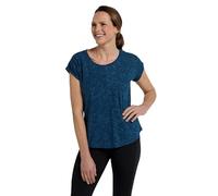 Mountain Warehouse Retreat Womens Slouch T-Shirt Dark Teal Women's Size 16
