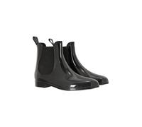 Mountain Warehouse Ride Women’s Ankle Wellies - Waterproof & Easy to Clean with Inner Lining & EVA Footbed - Perfect for Autumn, Walking & Outdoors Black Adult Shoe Size 5