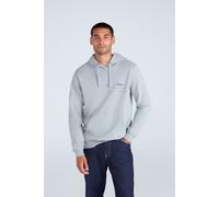 Mountain Warehouse 'River' Mens Hoodie Drawcord Adjustable Hood Cosy Pullover Light Blue Cotton - Size Small