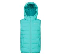 Mountain Warehouse Rocko Kids Water Resistant Hooded Padded Gilet