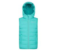 Mountain Warehouse Rocko Kids Water Resistant Hooded Padded Gilet