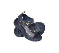 Mountain Warehouse Sand Kids Sandals - Comfortable Footwear, Cushioned Footbed, Touch Strap Fastening, Boys & Girls - Spring Summer, Beach, Walking & Outdoors Navy Kids Shoe Size 9