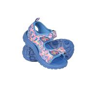 Mountain Warehouse Sand Kids Sandals - Comfortable Footwear with Cushioned Footbed, Touch Strap Fastening For Boys & Girls - For Spring Summer, Beach, Walking & Outdoors Dark Blue Junior Shoe Size 1
